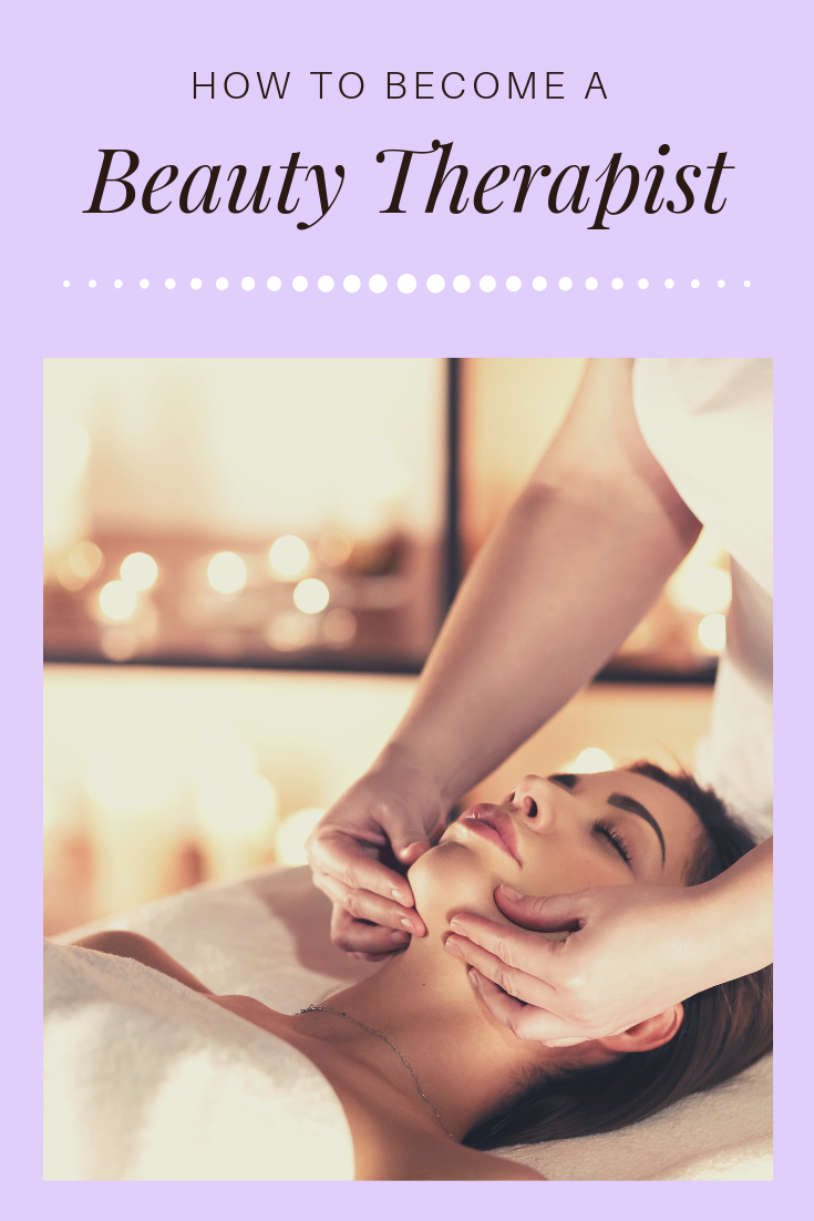 How to become a beauty therapist - an image of a woman having a massage 