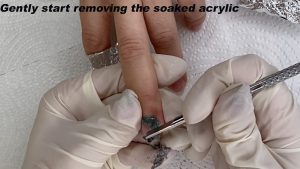 remove acrylics nails at home 1