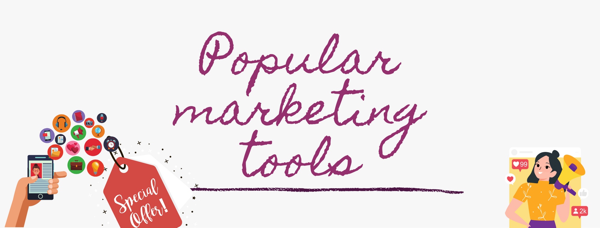 popular marketing tools for a freelance beauty business to increase reach and gain clients