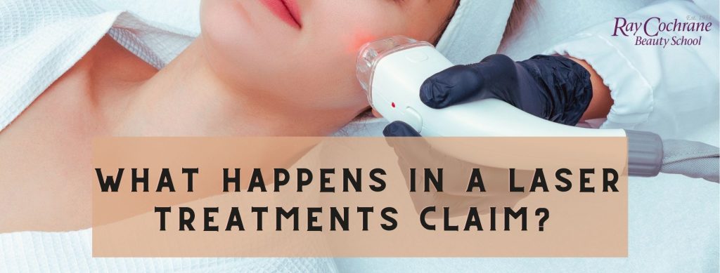 What happens in a laser treatments insurance claim for the therapist
