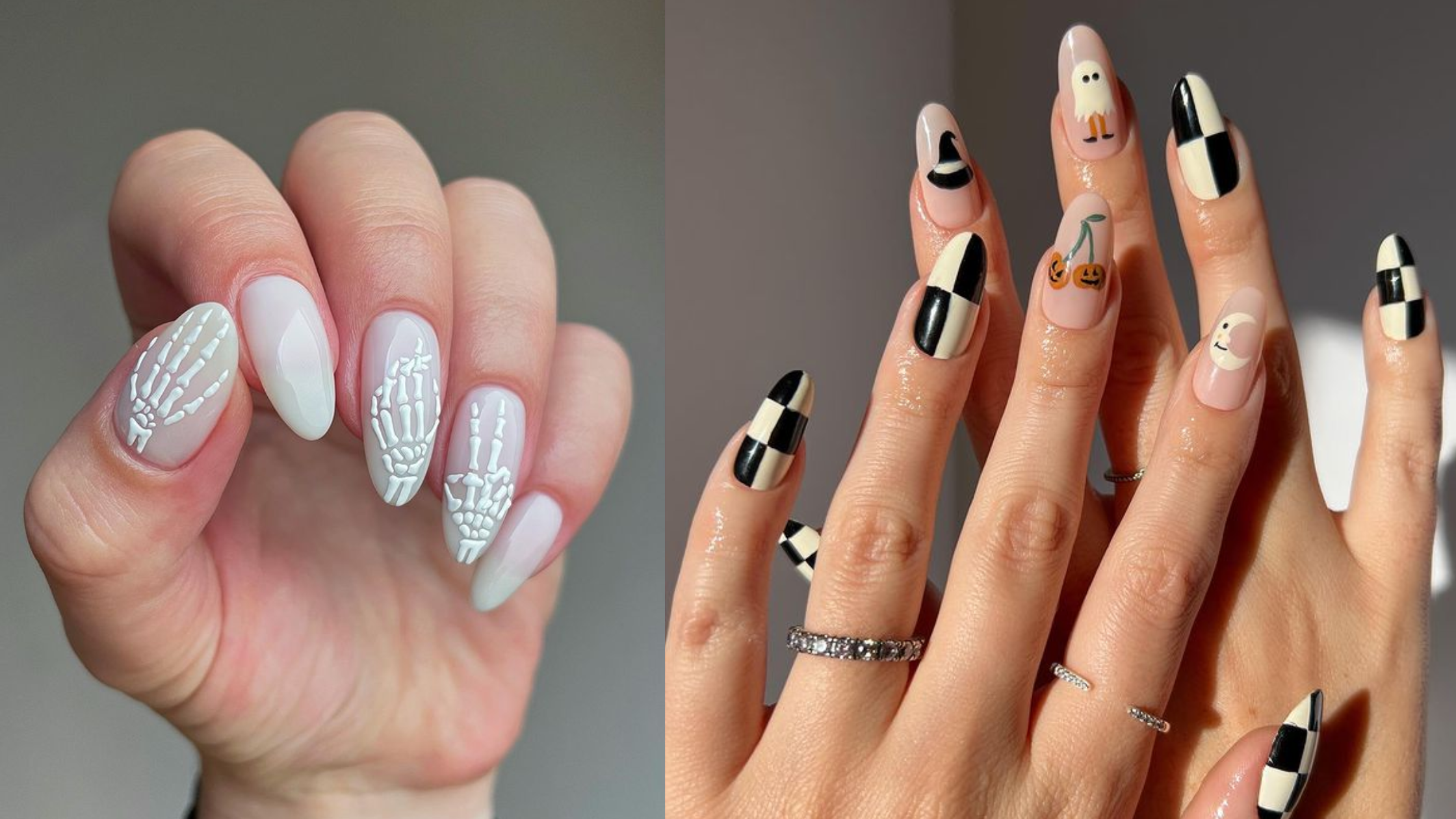 Black Glitter Nails:These Halloween Nails Are Spooky-Chic -   Fashion Blog