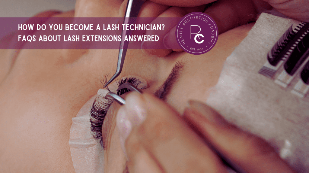 Eyelash clearance technician course