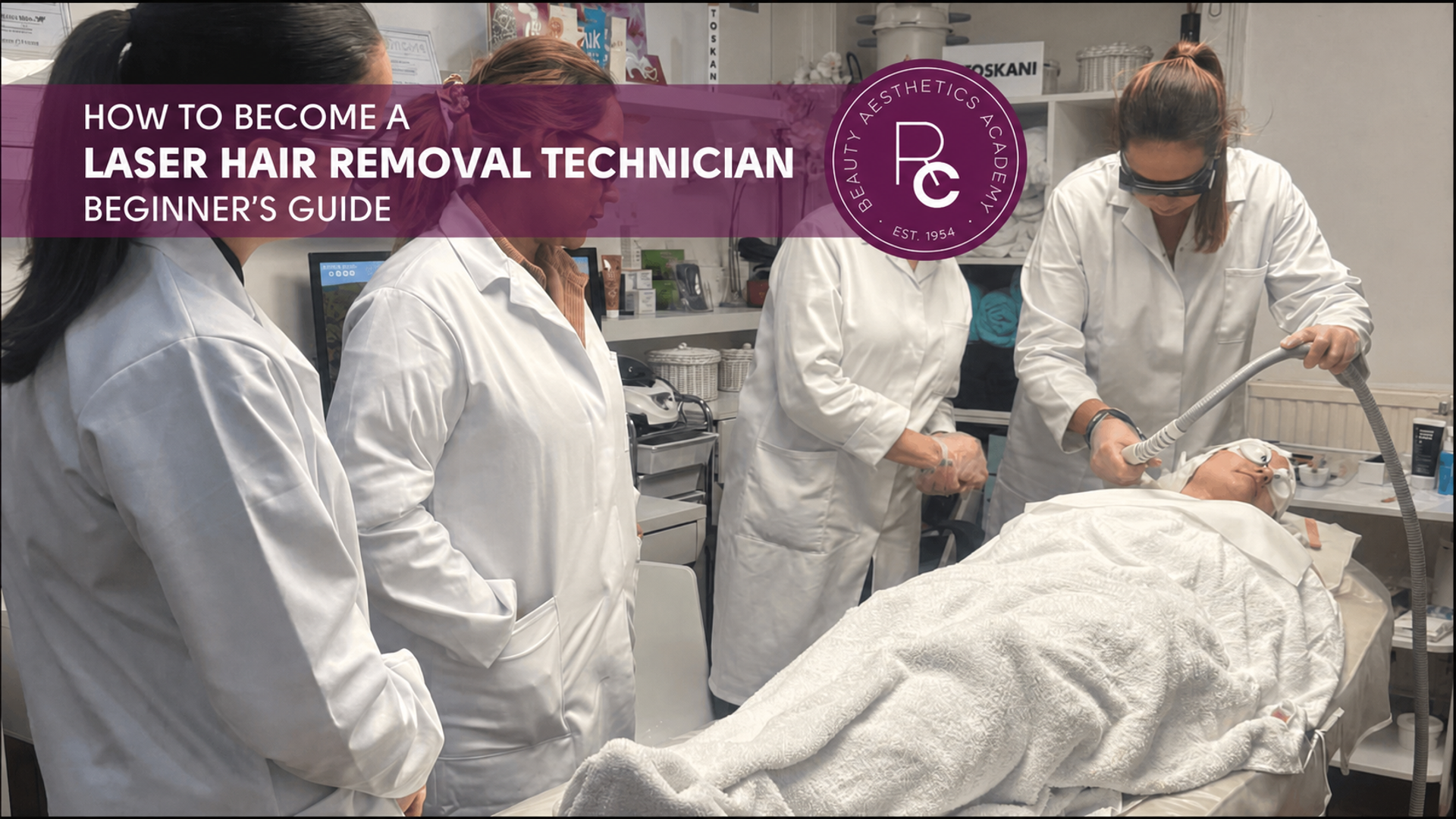 How to become a laser hair removal technician: beginner’s guide